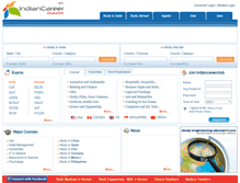 Tablet Screenshot of indiancareerclub.com